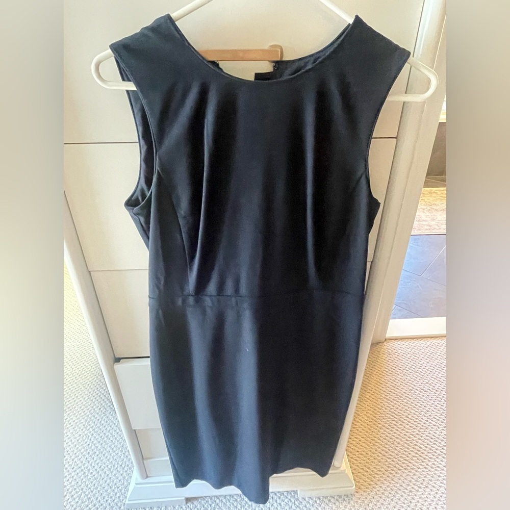 Ann Taylor Navy Sheath Dress